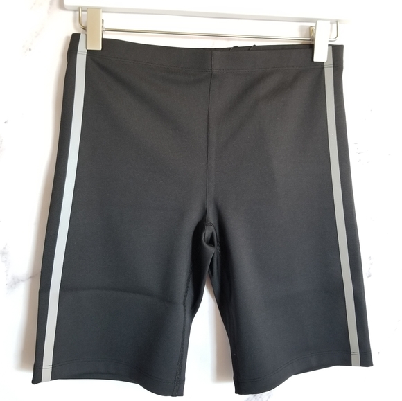 THEORY Black Biker Shorts X-Small - Picture 10 of 13